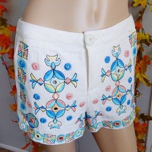 LOOK UP ITALIAN SHORTS EMBROIDERED